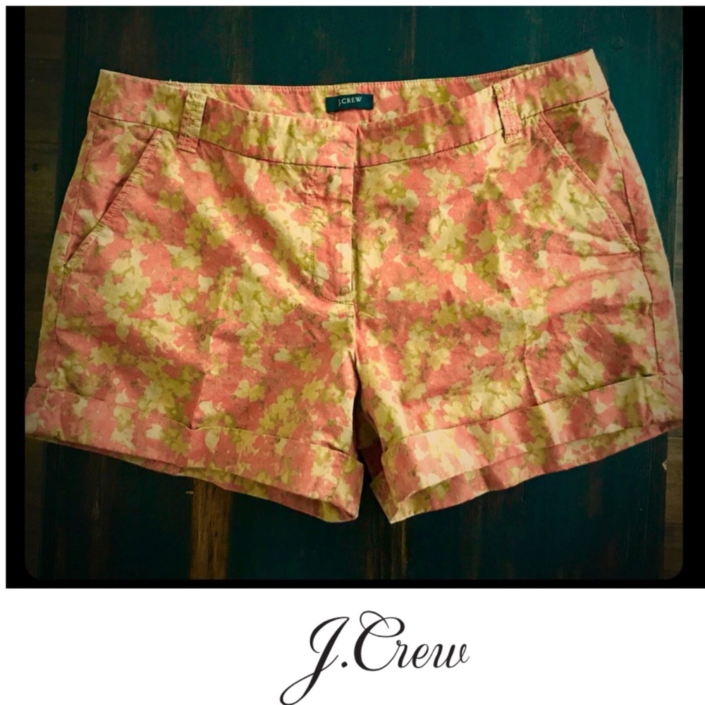 J.Crew Printed Chino Shorts